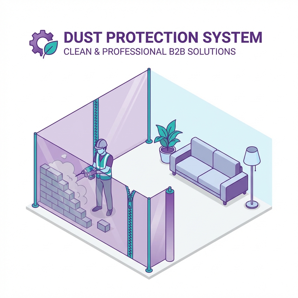 Dust Protection System Illustration